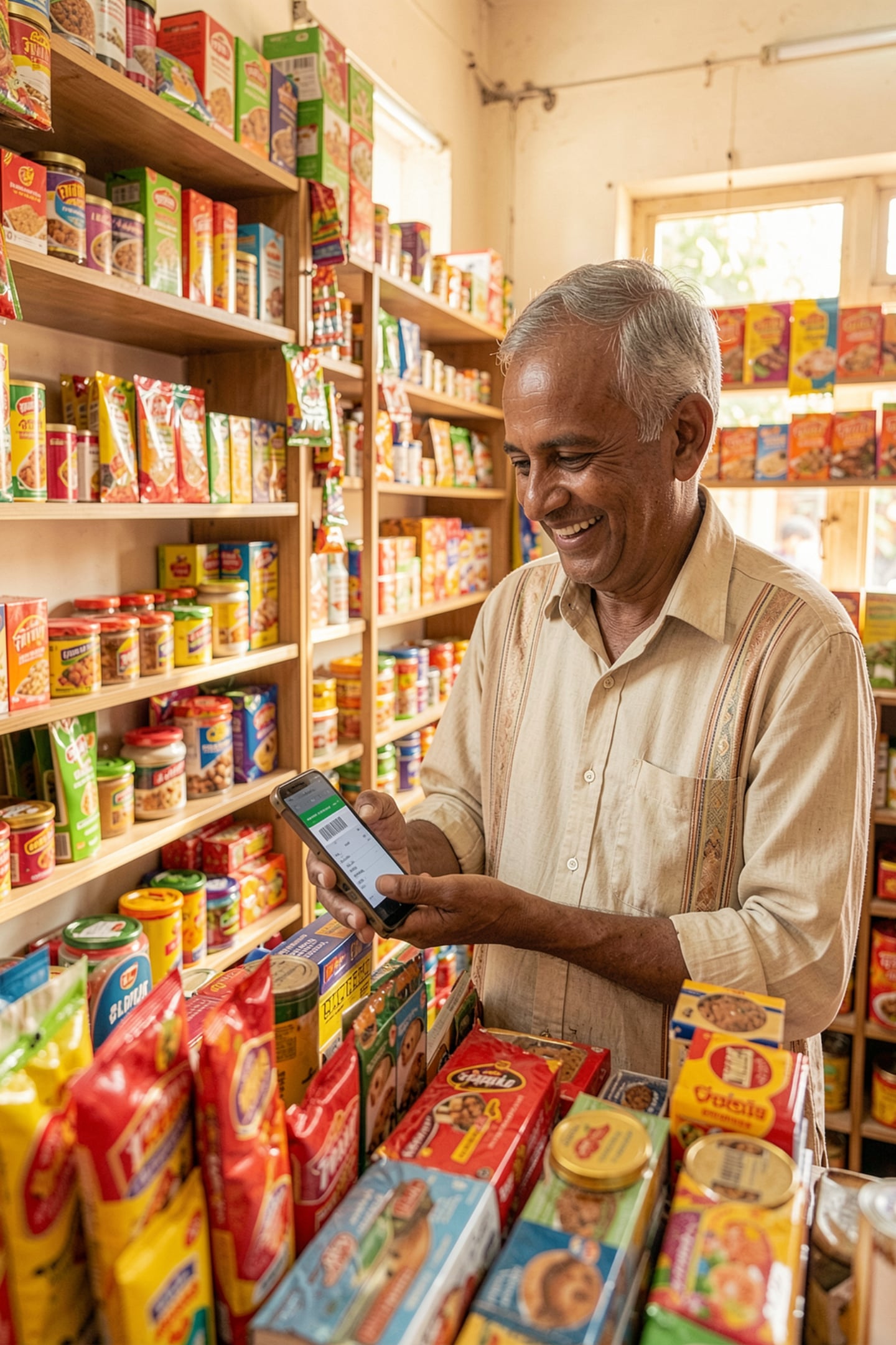 Smart search and barcode scanning